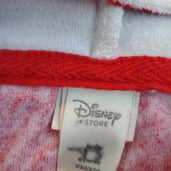 VTG Y2K Disney Snow White Apple Themed Terry Cloth Robe Dress Size 2T-3T - Picture 3 of 5